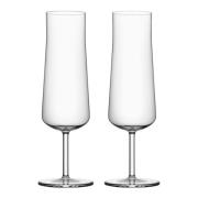 Orrefors - Informal Champagneglas 22 cl 2-pack