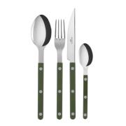 Sabre - Bistrot Bestickset 4 delar Grön