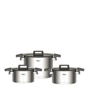 Woll - Concept Grytset med Lock 2,5 L, 3,4 L & 5,8 L