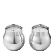 Georg Jensen - Cafu ljuslykta 5,8 cm 2-pack rostfri