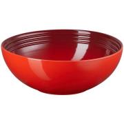 Le Creuset - Signature serveringsskål 24 cm 2,2 L Cerise