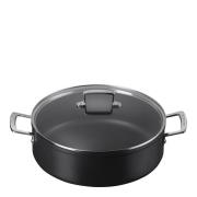 Le Creuset - Toughened Non-Stick Sauteusegryta med glaslock 30 cm