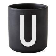 Design Letters - Mugg 25 cl U Svart