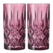 Nachtmann - Noblesse Colour longdrinkglas 39,5 cl 2-pack berry