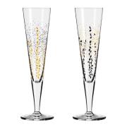 Ritzenhoff - Goldnacht Champagneglas Romi 2-pack Guld