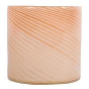 ByOn - Calore Ljuslykta 10x10 cm Rosa/Beige