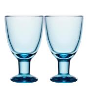 Arabia - Verna Glas 22 cl 2-pack Aqua