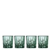 Lyngby Glas - Sorrento Shotglas 4 cl 4-pack Grön