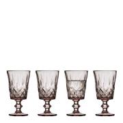 Lyngby Glas - Sorrento Vinglas 29 cl 4-pack Rosa