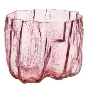Kosta Boda - Crackle Vas 17 cm Pink