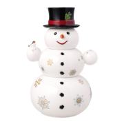 Villeroy & Boch - Christmas Toys Memory kakburk snögubbe 3 delar vit