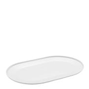 Aida - ENSO fat oval 35x22 cm super white