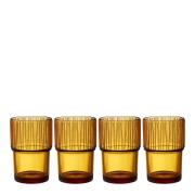 Bitz - Kusintha kaffeglas 38 cl 4-pack amber