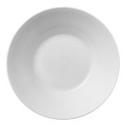 Royal Copenhagen - White Fluted Tallrik djup 24 cm