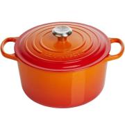 Le Creuset - Signature Gjutjärnsgryta rund 24 cm 5 L volcanic