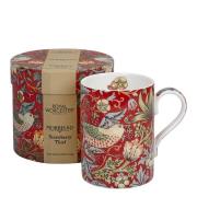 Morris & Co - Strawberry Thief Mugg 35 cl Röd