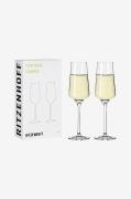 Champagneglas Lichtweiss 2-pack