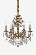 Aneta Lighting - Kristallkrona Versailles - Guld - Kristallkronor - Fr...