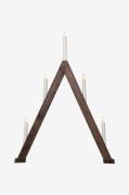 Star Trading - Ljusstake Albo höjd 66 cm - Brun - Adventsljusstakar - ...