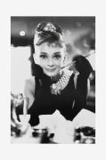 Malerifabrikken - Poster Audrey Hepburn 1 - Svart - Posters - Från Hom...