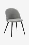 Venture Home - Stol Velvet 2-pack - Grå - Stolar - Från Homeroom