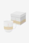 Paperproducts Design - Mugg Pure Anchor Matt 35 cl - Vit - Koppar & mu...