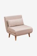 Hanah Home - Bäddsoffa 1-sits Folde Single - Beige - Bäddsoffor - Från...