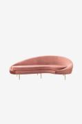 Homitis - Soffa 3-sits höger Eses - Rosa - 3-sits soffor - Från Homero...