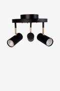 Globen Lighting - Plafond Hubble 3 - Svart - Plafonder - Från Homeroom