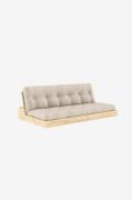 Karup Design - Base Bäddsoffa Tre sittplatser - Beige - Bäddsoffor - F...