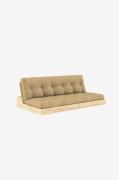 Karup Design - Base Bäddsoffa Tre sittplatser - Beige - Bäddsoffor - F...