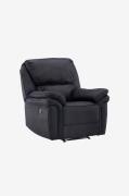 Venture Home - Recliner Sofa Saranda - Svart - Fåtöljer - Från Homeroo...