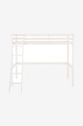 Loft24 - Hög säng ALPI2 90 x 200 cm - Vit - Sängramar - Från Homeroom