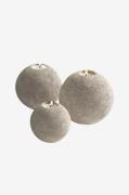 Zelected by Houze - Ljushållare Moonsand 3-pack - Beige - Ljusstakar &...