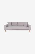 House Nordic - Soffa 3-sits Lido - Grå - 3-sits soffor - Från Homeroom