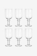 Affari of Sweden - Vinglas Hyde L 6-pack H 18 cm - Transparent - Vingl...