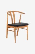 House Nordic - Matstol ARTENARA Uppsättning om 2 - Beige - Karmstolar ...