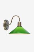 Markslöjd - Vägglampa Vela 1L - Grön - Vägglampor - Från Homeroom
