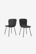 Loft24 - Matstol 2-pack Ulmar - Grå - Stolar - Från Homeroom