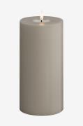 DeluxeHomeart - LED-pelarljus 10x20 cm - Beige - Ljus - Från Homeroom