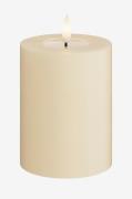 DeluxeHomeart - LED-pelarljus 7,5x10 cm - Vit - Ljus - Från Homeroom