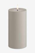 DeluxeHomeart - LED utomhuspelarljus 7,5x15 cm - Beige - Dekorationsbe...