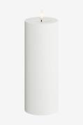 DeluxeHomeart - LED utomhuspelarljus 7,5x20 cm - Vit - Dekorationsbely...