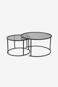 Homitis - Soffbord Set Aurum Double - Svart - Soffbord - Från Homeroom