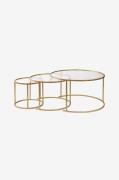 Homitis - Soffbord Set Aurum Triple - Guld - Soffbord - Från Homeroom