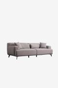Hanah Home - 3-sits soffa Jaguar - Grå - 3-sits soffor - Från Homeroom