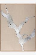 Malerifabrikken - Design Målning / Wild Horizon Silver / 90x120 Cm / E...