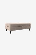 Dorel Home - Ottoman / pall Hartford - Grå - Fotpallar & puffar - Från...
