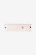 Loft24 - Skänk med 3 skjutdörrar Harry - Vit - Skänkar & sideboards - ...