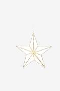 Konstsmide - Metallstjärna 90 LED 36cm - Silver - Adventsstjärnor - Fr...
